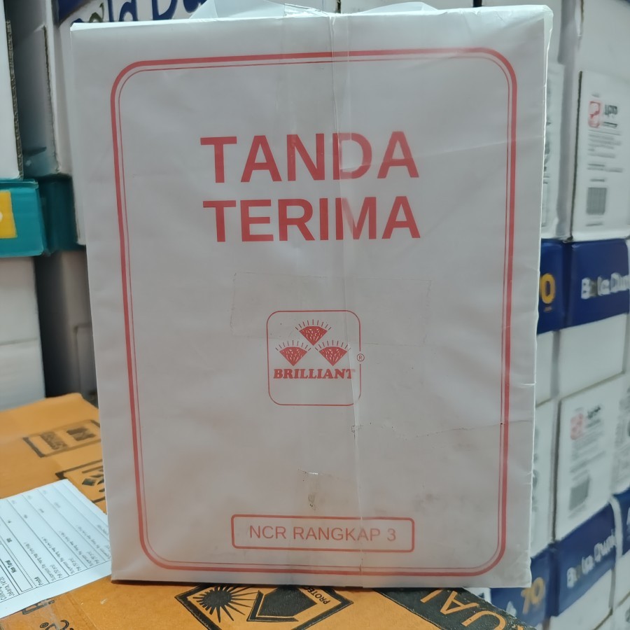 

Buku Tanda Terima Brilliant Rangkap 3 / 3 ply ( 1 pak / 10 pcs)
