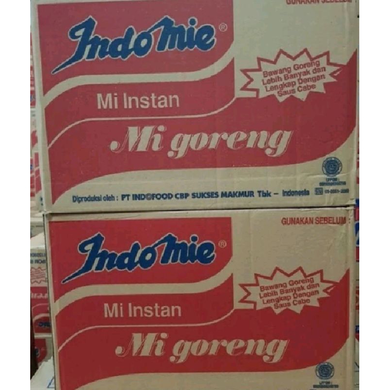 

PROMO Indomie Goreng 1karton