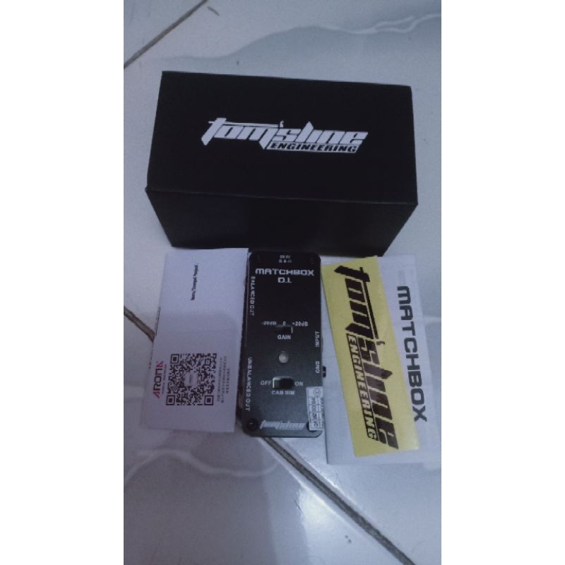 SOLD. Tomsline Cabsim Cabinet Simulator Matchbox DI Direct Box
