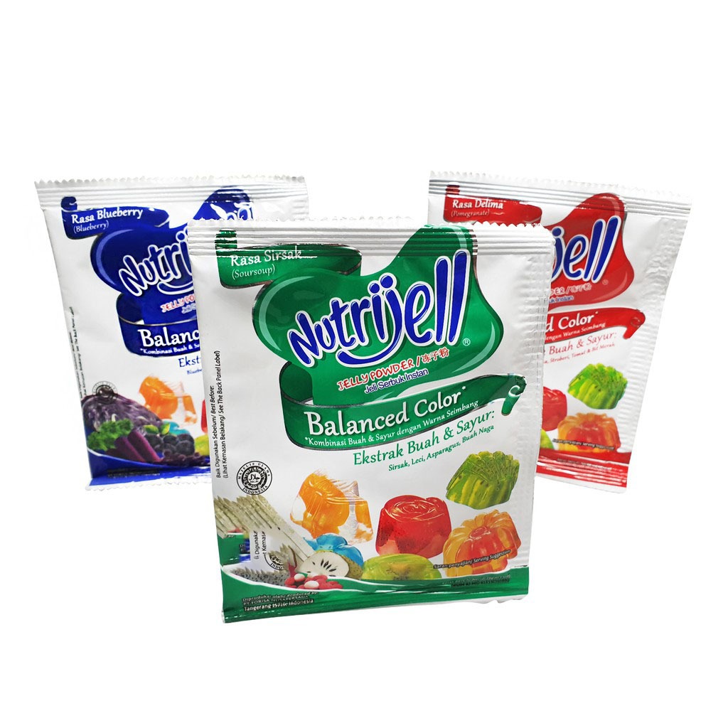

NUTRIJELL BALANCED COLOR 15GR - 1BOX ISI 12PCS