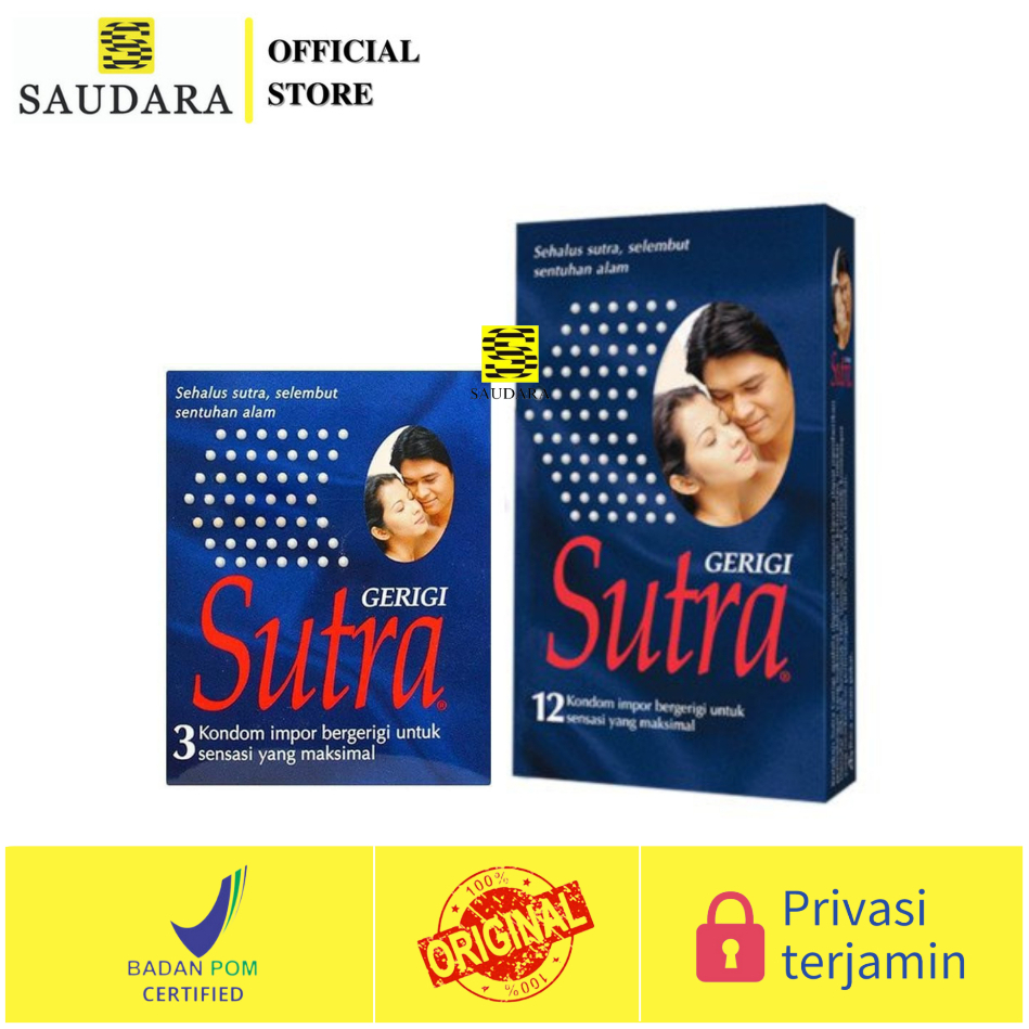 Sutra Kondom Gerigi Biru (Isi 3), (Isi 12)