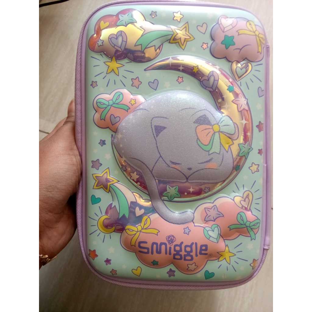 

SMIGGLE PENSIL CASE TRIPLE CAT - UNICORN