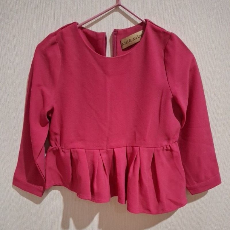 atasan anak adel audrey 2-3tahun prelove