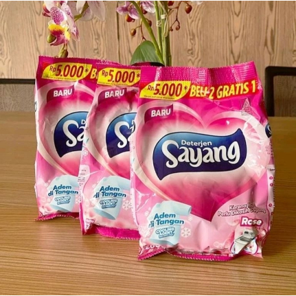 DETERJEN SAYANG 5000 KEMASAN BUBUK 260G