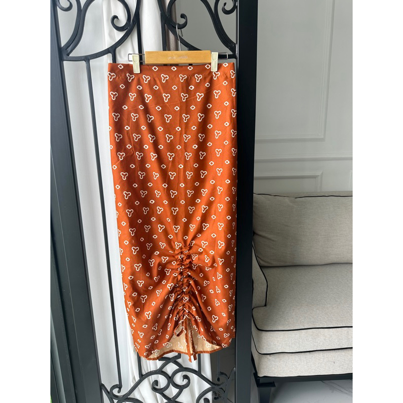 Rok Serut Batik Jumputan Rok Kebaya