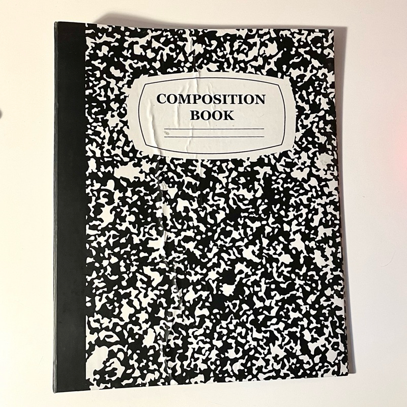 preloved binder composition book a4