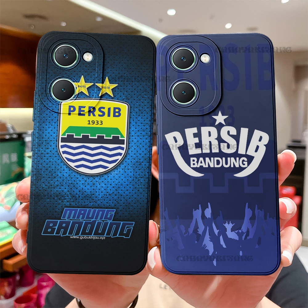 SOFTCASE VIVO Y03 GAMBAR PERSIB BANDUNG CASE PELINDUNG HANDPHONE - CASE KEKINIAN - CASE KEREN - CASE