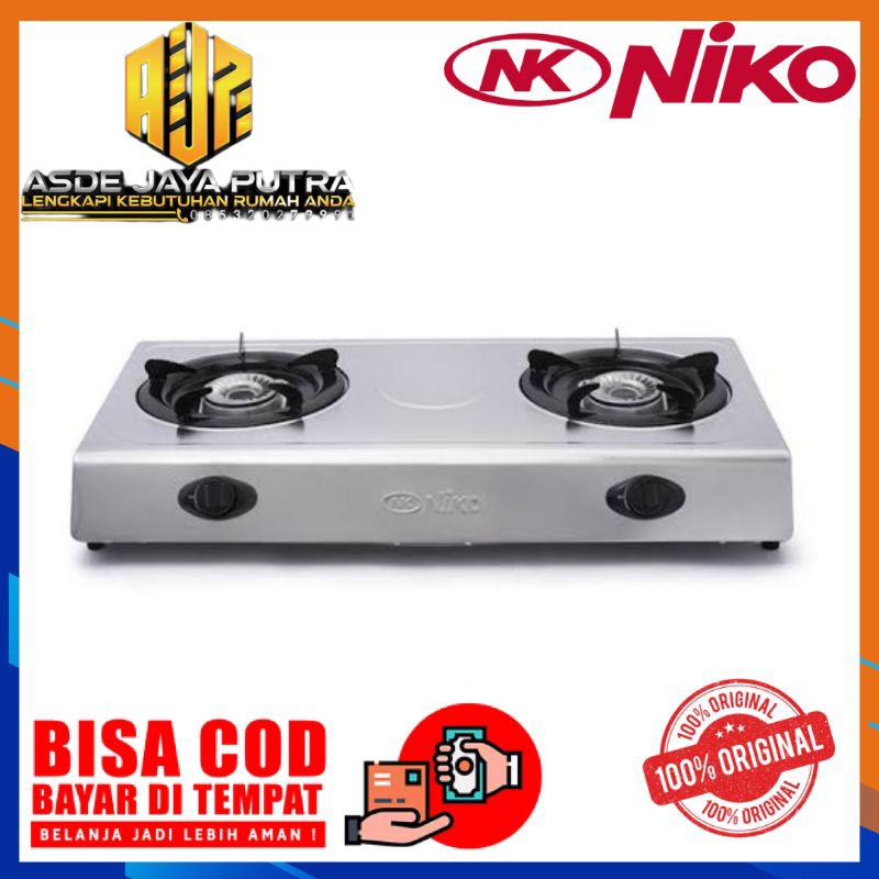 Kompor Gas Niko 2 Tungku NK 777