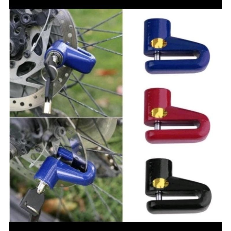 gembok cakram motor kuncian cakram motor