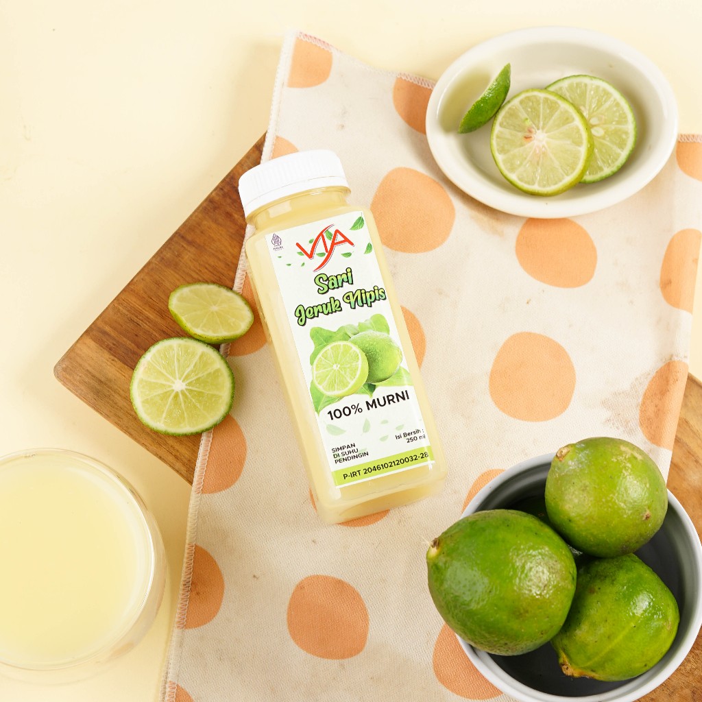 

250 ml Sari Jeruk Nipis / Lime 100% Murni