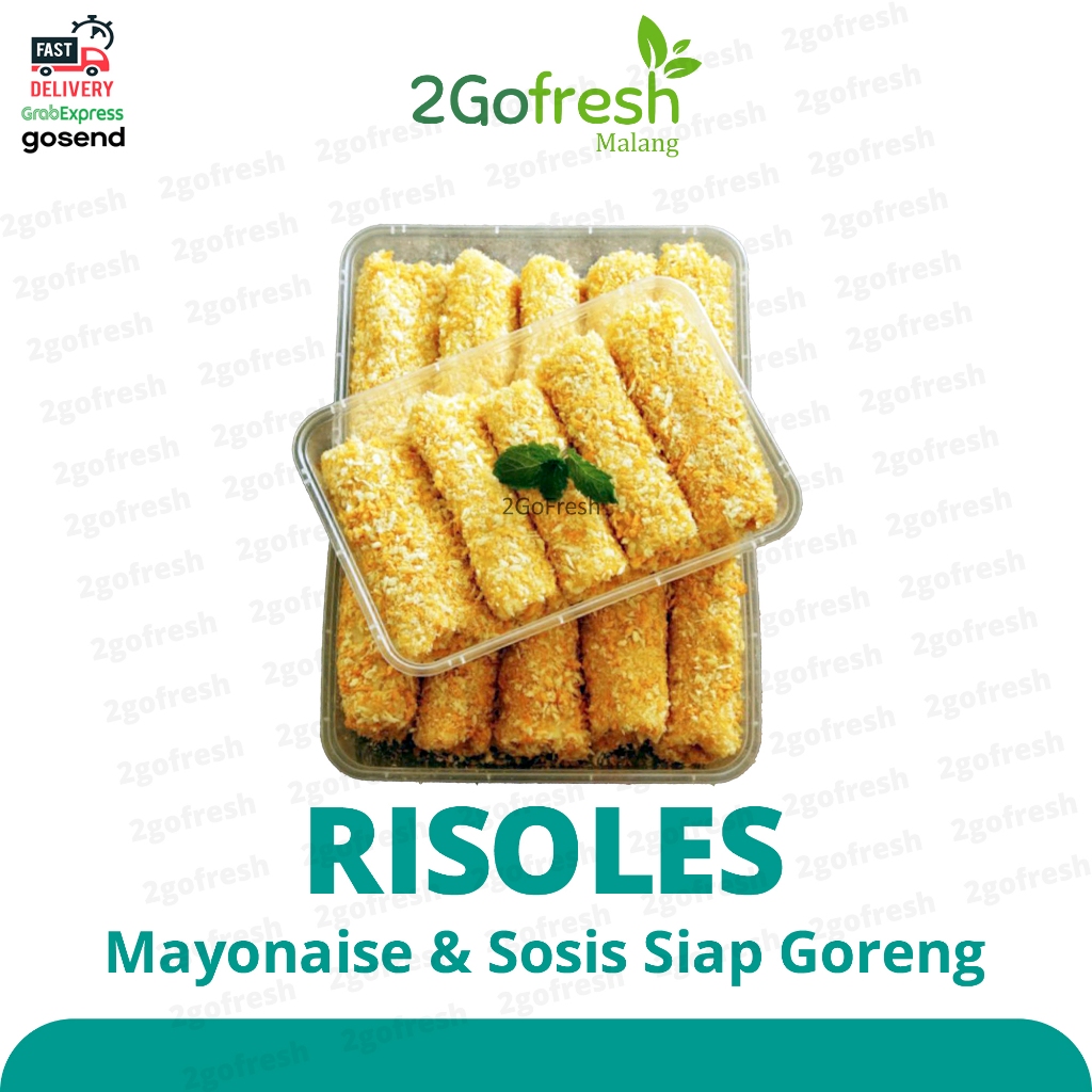 

Risoles Mayo / Risol Mayo Sosis Telor Isi 4 pcs