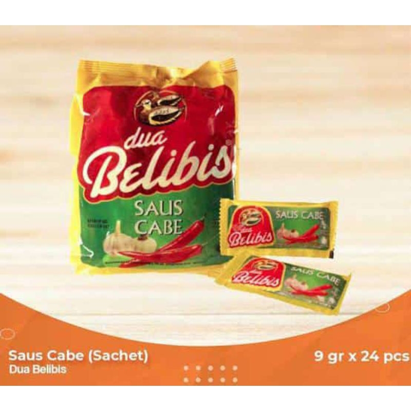 

Belibis Saus Sachet 216gr