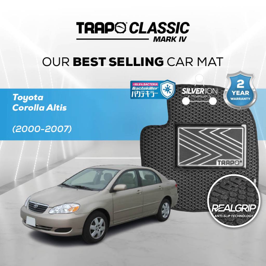 Karpet Mobil Classic Mark IV Toyota Corolla Altis (2000-2007) Trapo Indonesia