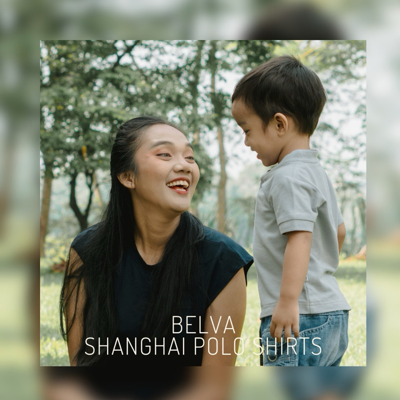 Pop Smile - Belva Shanghai Polo Shirts - (Baju Anak Laki-laki Polo Kerah Shanghai)