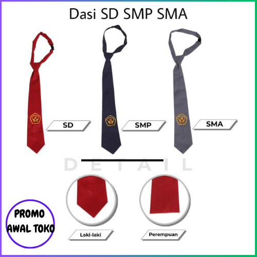 Dasi SD SMP SMA Seragam Sekolah Dasi Sekolah Dasi SMP Dasi SMA Dasi SD Murah