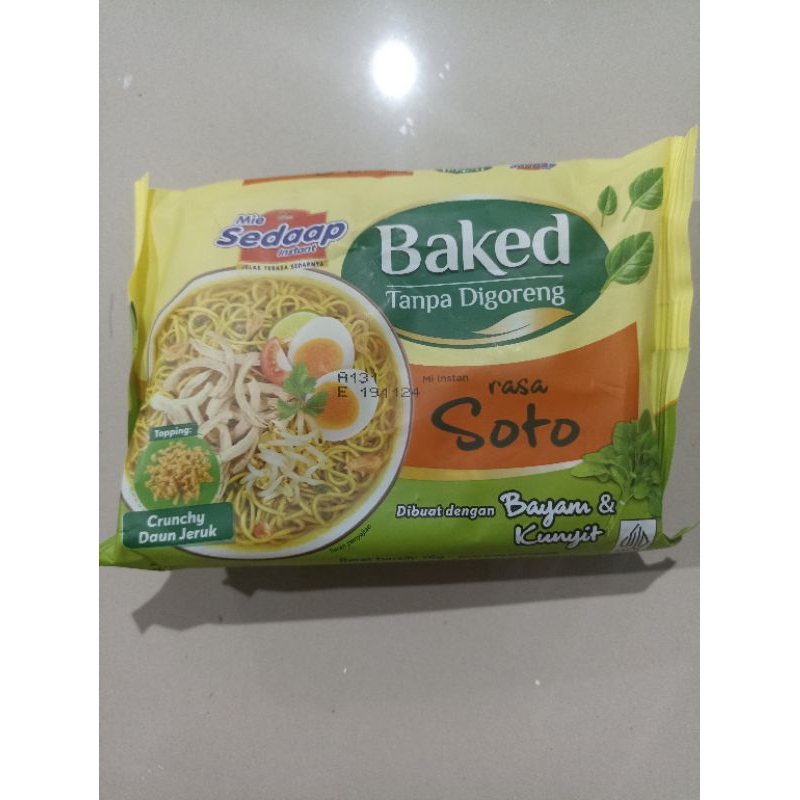 

Mie sedaap baked
