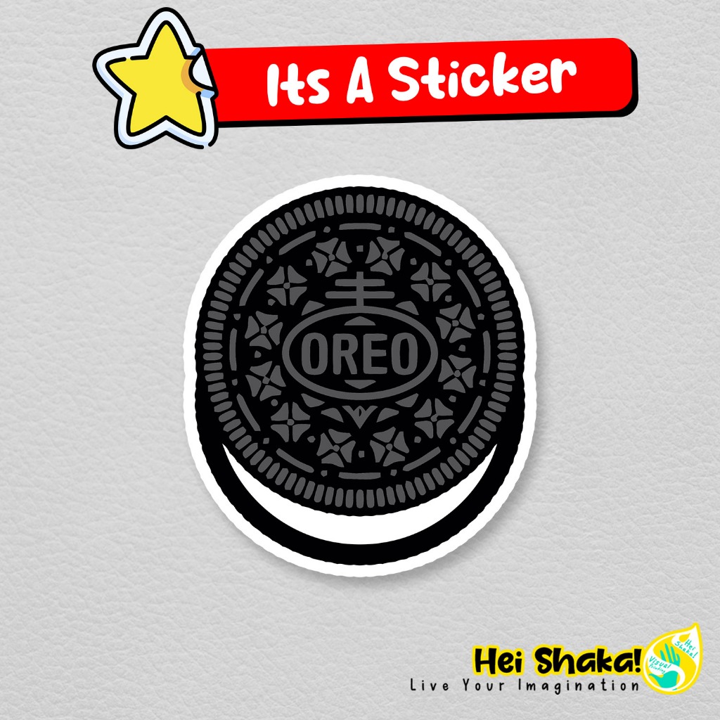 

Stiker Oreo Cookies Sticker Vinyl Anti Air