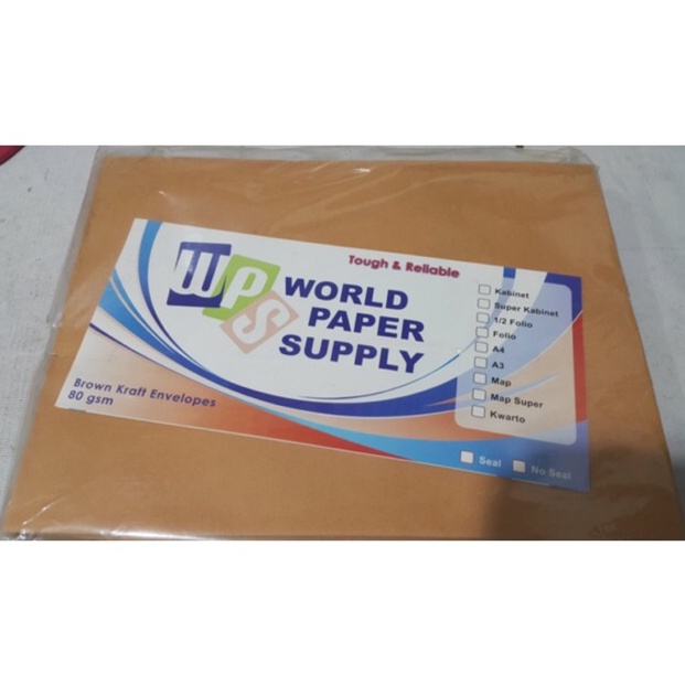 

Nyaman AMPLOP COKLAT 11 x 24 MM KABINET 1 PACK ISI 1 LEMBAR Murah