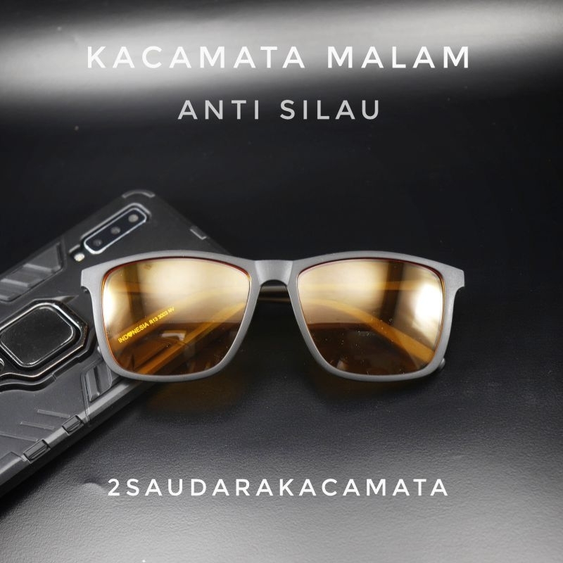 3003/Kacamata Malam Anti Silau / Kacamata Nightvision / Kacamata Berkendara