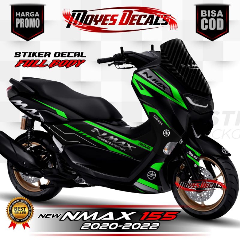 DECAL NMAX 2020 2021 2022 NEW - STIKER FULL BLOK NMAX 2020 2021 2022 - STIKER NMAX