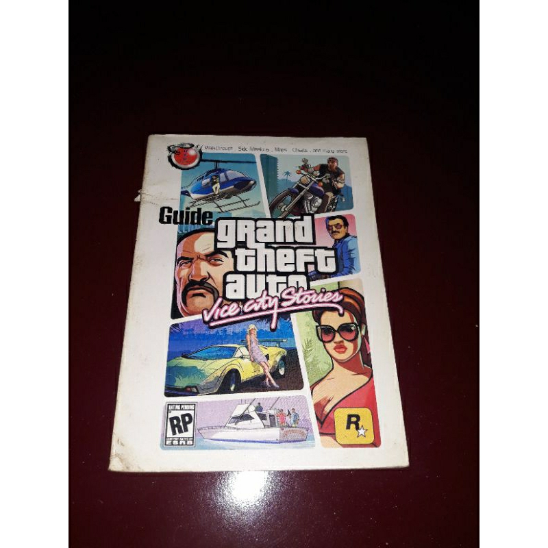Buku GTA Vice city stories PS2