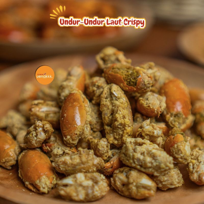 CAMILAN SEAFOOD/YUTUK CRISPY/UNDUR-UNDUR LAUT CRISPY/TEMPENYOL CRISPY 100 GRAM