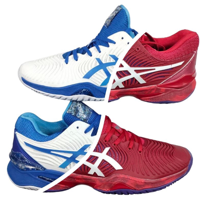 SEPATU SNEAKERS PRIA ORIGINALS ASICS TENIS Red White 100% Original (BNIB)