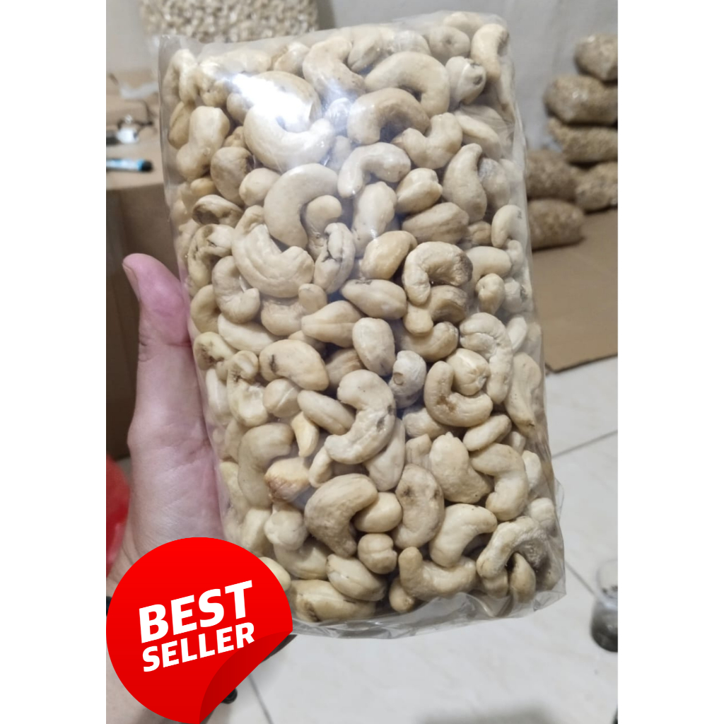 

Kacang Mede Utuh Mentah,1KG,makanan,bijibijian,