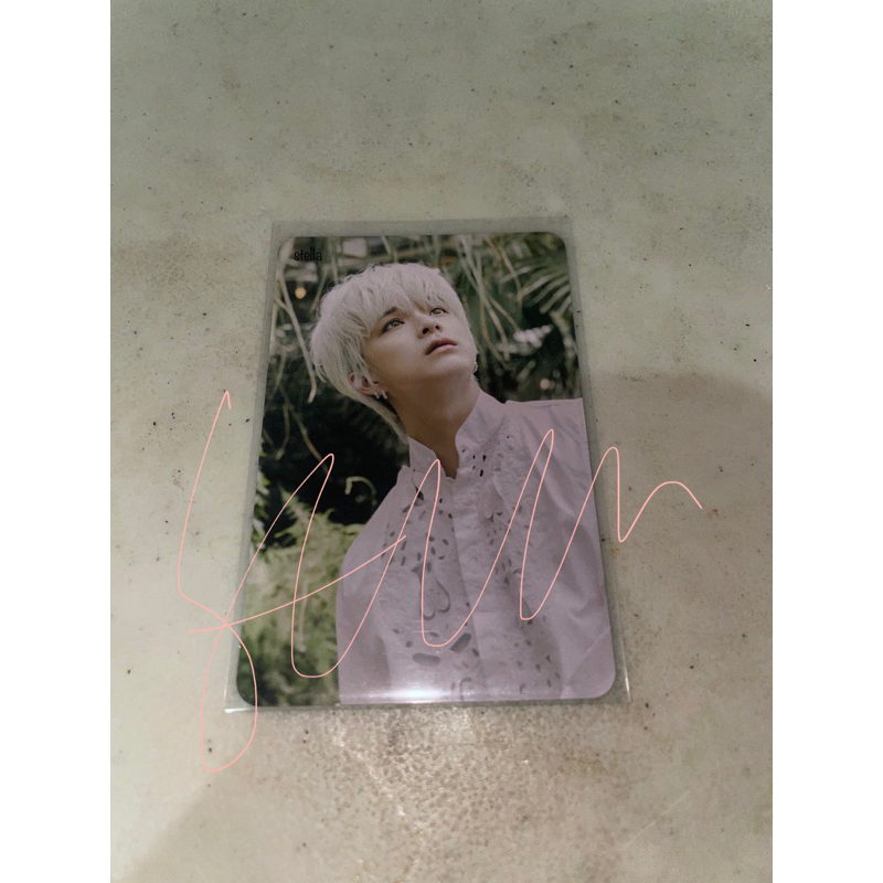Photocard Asahi Kebun (Chapter Three White Ver)