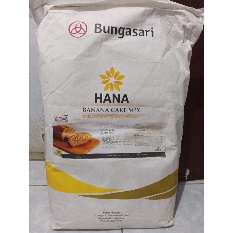 

Bungasari tepung premix Hana Banana cake 1 kg