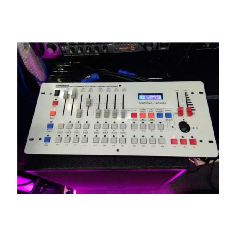 Mixer lampu parled Dan beam Mixer lampu DMX 512 channel 240