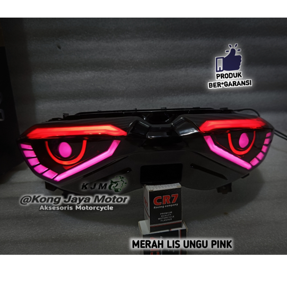 LAMPU STOP NMAX NEW XCASE STOPLAMP NMAX NEW RUNNING NMAX NEW 2020-2024