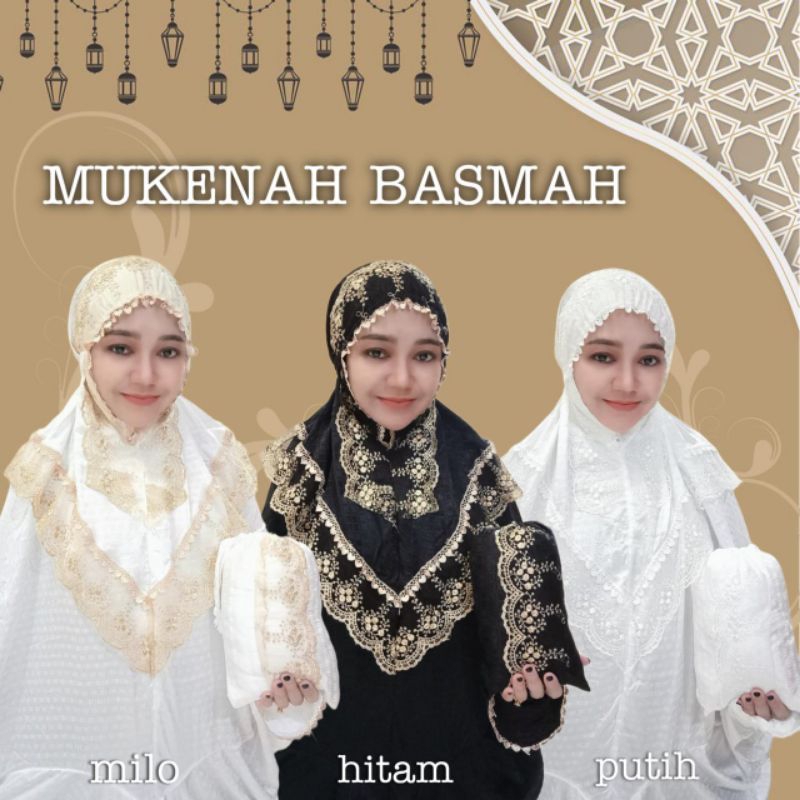 MUKENA BASMAH, MUKENA TERUSAN, SUTRA BLITZ