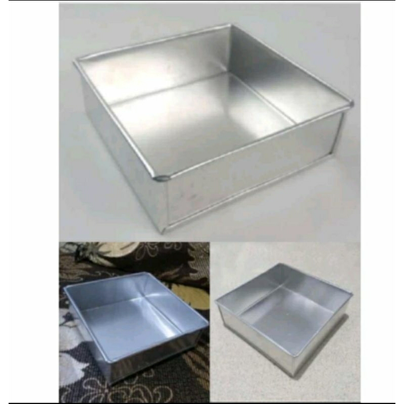 LOYANG KOTAK KUE/ LOYANG KOTAK UKURAN 22 CM/ LOYANG KUE