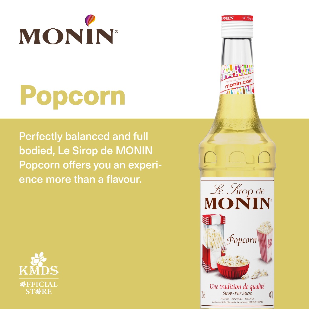 

MONIN POPCORN SYRUP 70 CL 700 ML