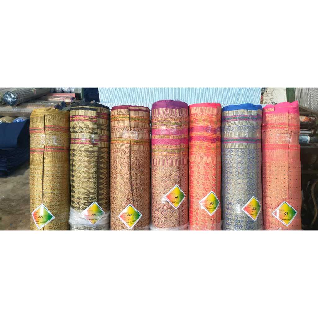 KAIN SONGKET METERAN / KAIN SONGKET / KAIN SONGKET PALEMBANG