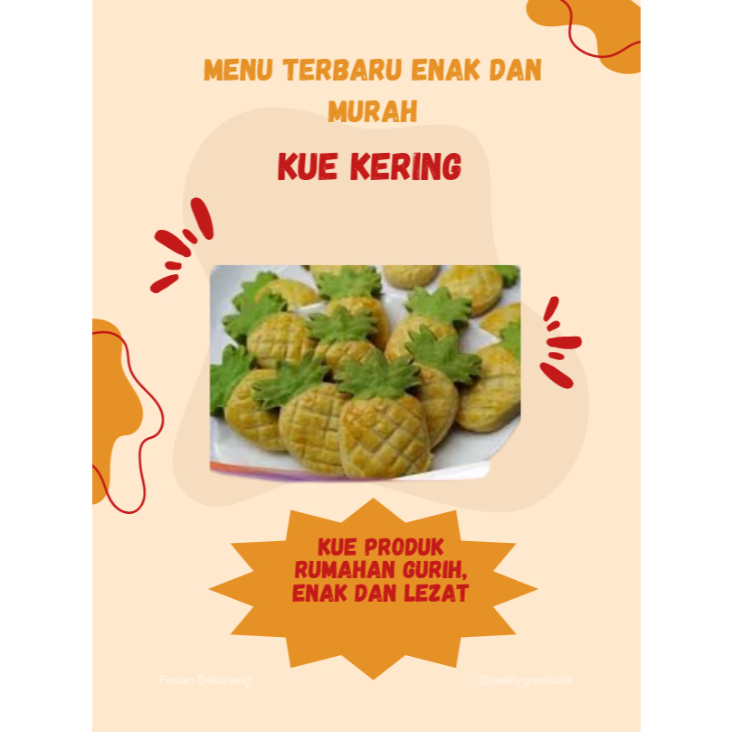 

Kue Kering Bentuk Nanas Terlaris