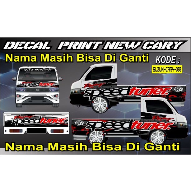 Stiker decal pick up new carry stiker decal variasi