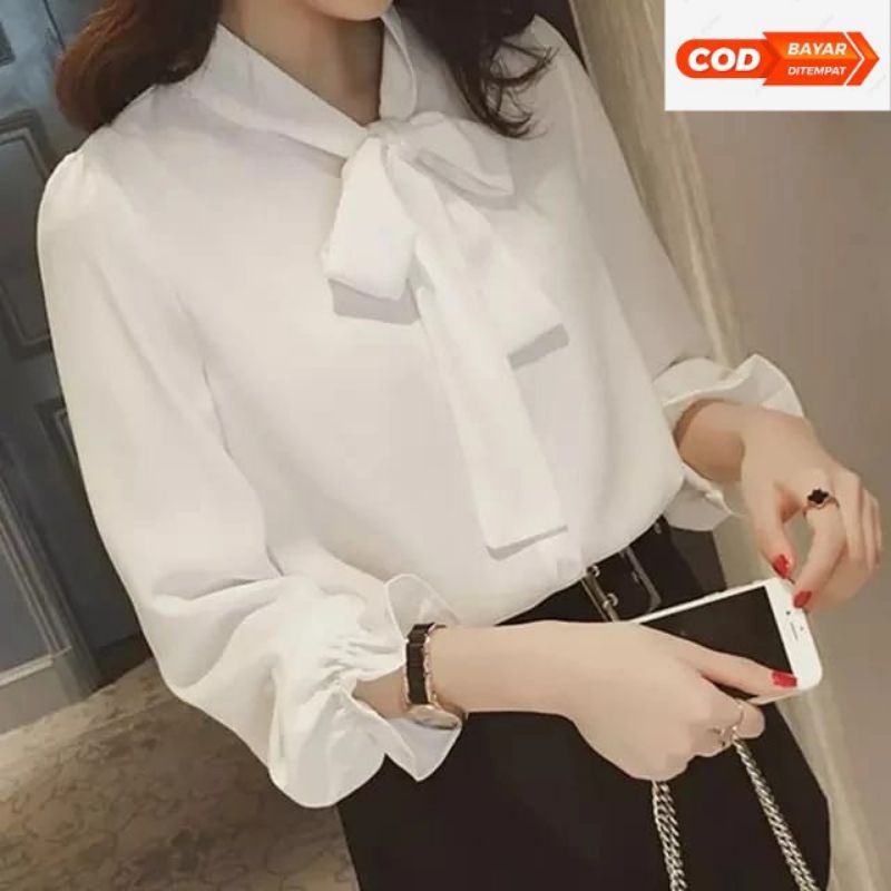 ATASAN WANITA KERJA KANTOR BLOUSE WANITA