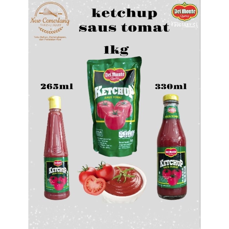 

Delmonte Ketchup Saus Tomat