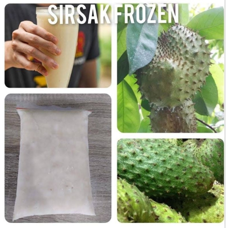 

SIRSAK Frozen Sirsat frozen 1kg, Alpukat Frozen 500gram