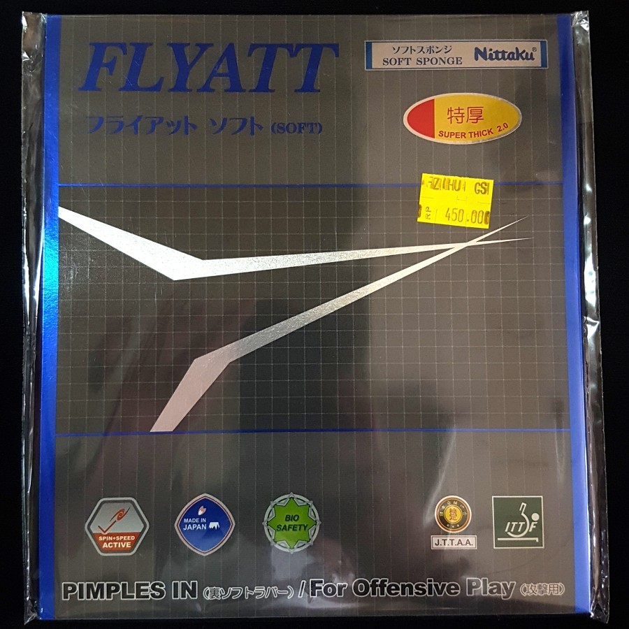 Nittaku Flyatt Soft Karet Bet Tenis Meja