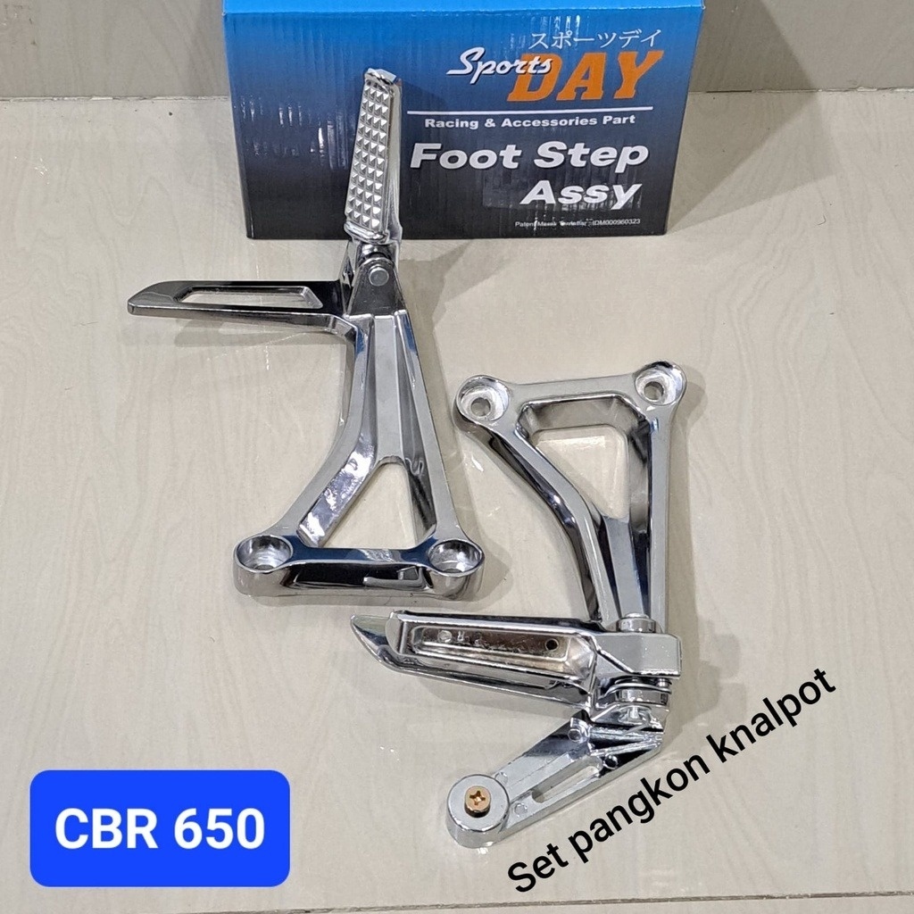 fostep CB650 CROM postep CBR 650 foostep CB650 impor SPORTDAY original