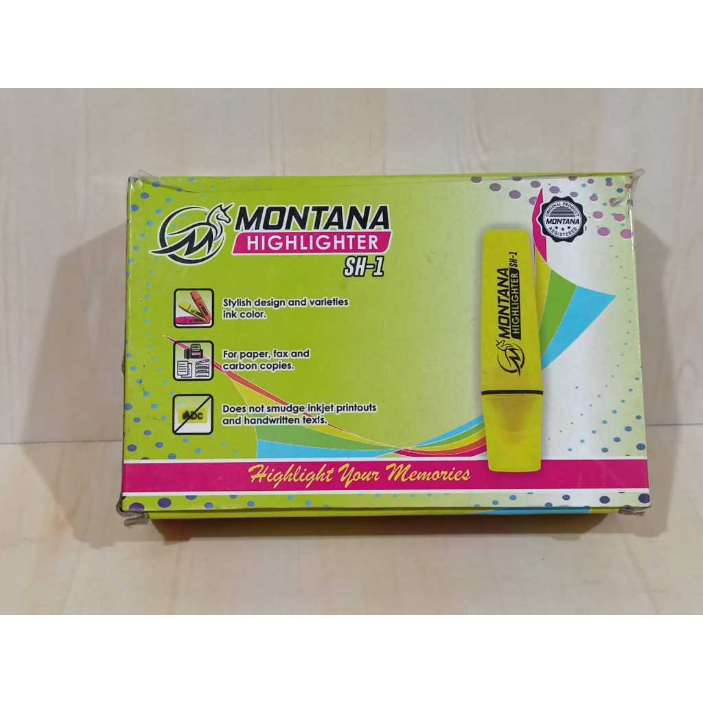 

STABILO MONTANA PENANDA WARNA HIGHLIGHTER