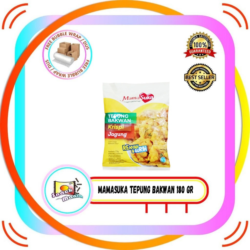 

MamaSuka Tepung Bakwan Jagung ~ 180 gr Mama Suka