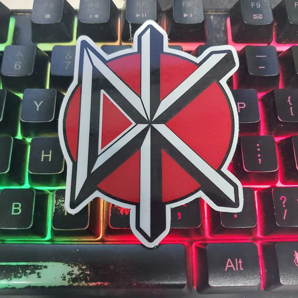 

Sticker BLACK DEAD KENNEDYS - STIKER MUSIK PUNK
