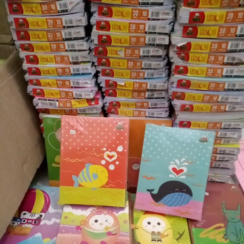 

BUKU TULIS DODO 30 ISI 10 BUKU