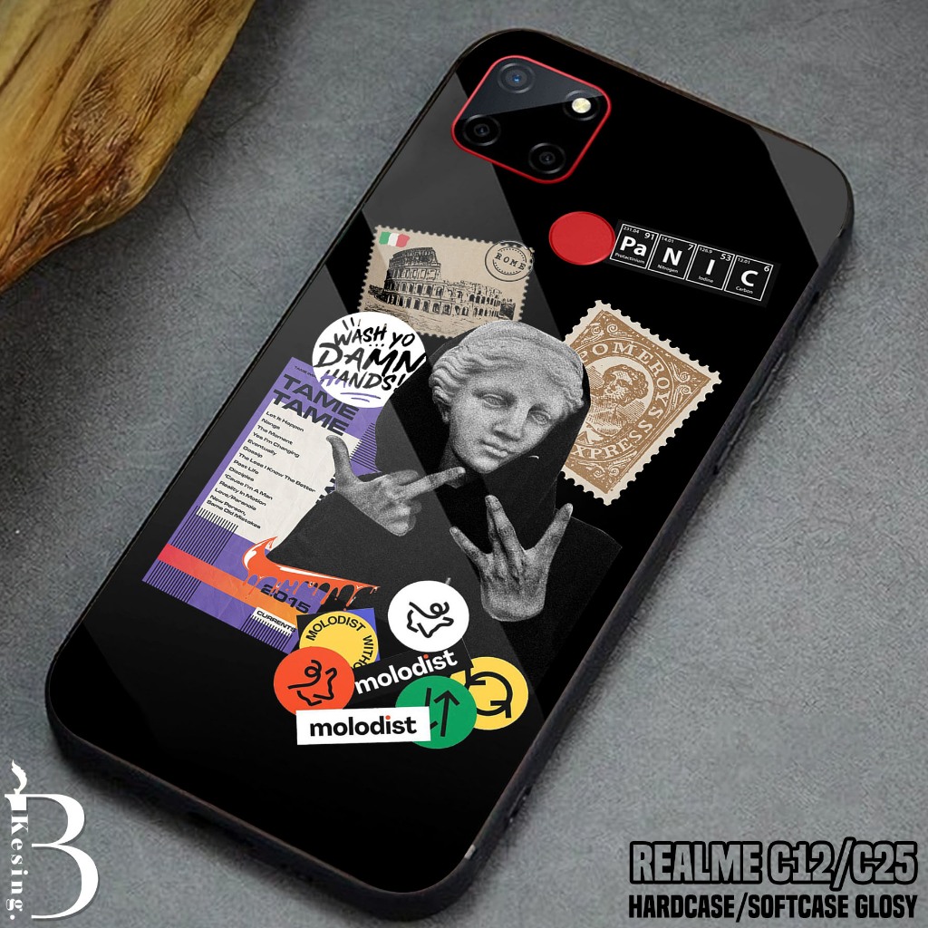 Case Realme C12 / Realme C25 - Casing Hp Realme C25 / Realme C12 Motif Estetik - Silikon Hp Realme C