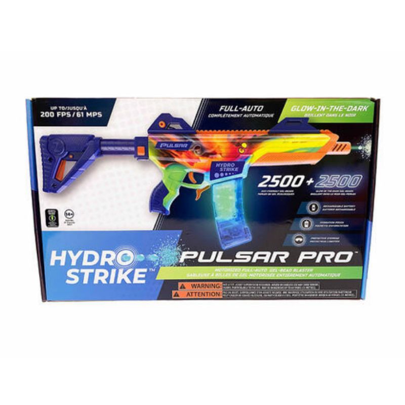 Hydro strike Pulsar pro ultimate gel blaster automatic mainan pistol 200 fps