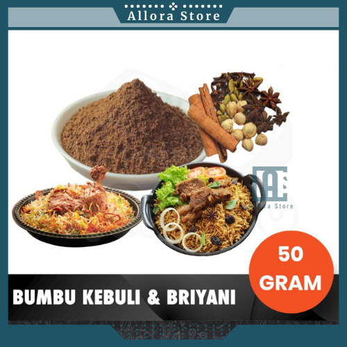 

Bumbu Instan Praktis Kebuli Briyani Biryani Masakan Arab India Timur Tengah